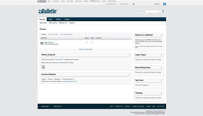 vBulletin плюсы и минусы